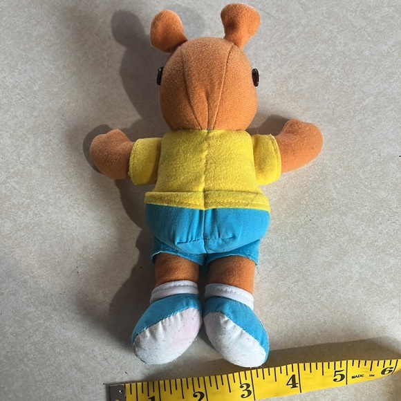 Arthur stuff animal with glass - Picture 3 of 3